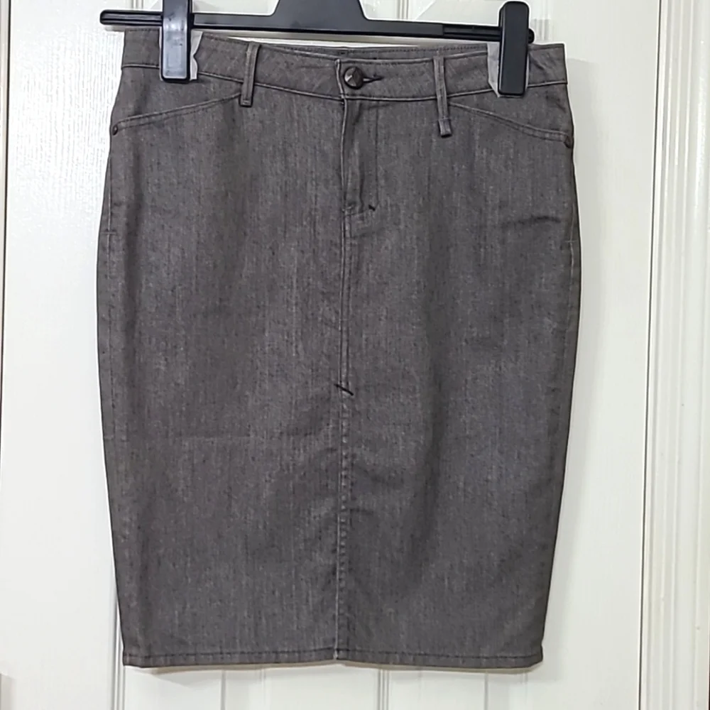 Y2k Deener Gray Denim Skirt NWT